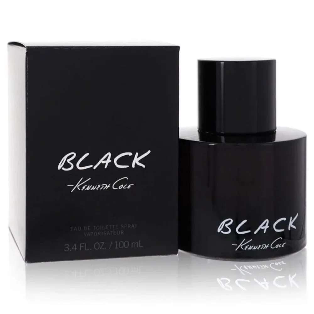 Kenneth Cole Black for Men by Kenneth Cole 3.4 oz EDT-Original- Factory Sealed-